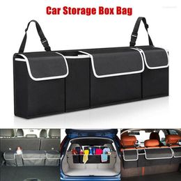 Storage Bags Car Trunk Organiser Backseat Hanging Box Bag Auto Boot Travel Tools Stowing Tidying Container