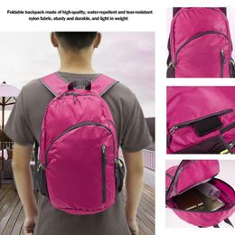 Storage Bags Ultra Lightweight Backpacks Waterproof Outdoor Packable Daypacks Foldable Adjustable Straps Rucksack For Hiking Climbing