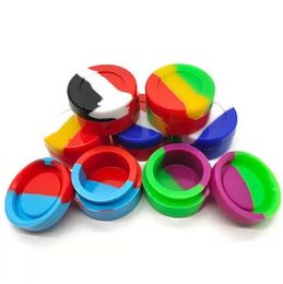 Silicone Jar 7ML Nonstick Container Wax r liquid Dab Storage Box waterproof pill box make-up orginzers