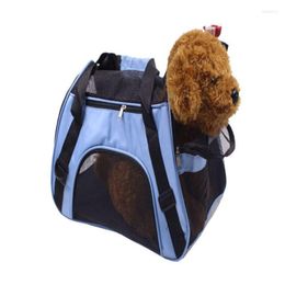 Cat Carriers Breathable Pet Carrier Backpack Large Capacity Dogs Carrying Bag Folding Chest Portable Outdoor Travel Pets