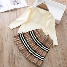 Clothing Sets Trendy toddler clothing set girl dresses spring designer born baby cute clothes for little girls outfit cloth 80-140CM