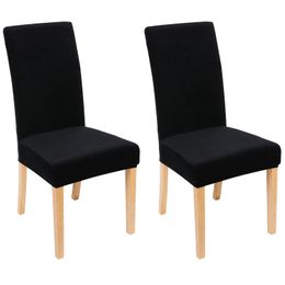 Chair Ers Veet Stretch Dining Room Soft Removable Slipers Set Of 2 Black Drop Delivery 2022 Carshop2006 Amwai