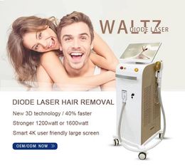 Professional Diodo Laser Device 755nm 808nm 1064nm Diode Laser Hair Removal Machine