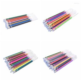 12/24/36/48 Colors/set Glitter Gel Pen Refills Flash Ballpoint Highlight Refill Colour Painting Drawing