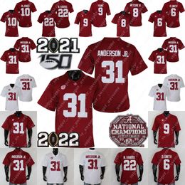 Football Jerseys Alabama Crimson Tide Football Jersey Bryce Young Will Anderson Jr. Jase McClellan Traeshon Holden Jahmyr Gibbs Najee Harris Jaylen Waddle