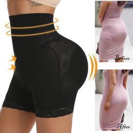 Women's Shapers Women Seamless BuLifter Padded BuHip Enhancer Shaper Panties Underwear Waist Trainer Girdle Control Faja Shapewear