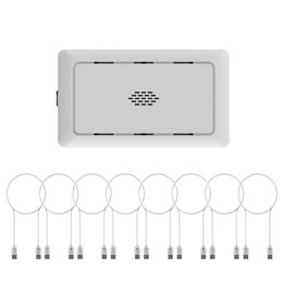 8 Ports Security Burglar Alarm System PC Macbook Laptop Anti-Theft Host Notebook Computer Secure Display Box For Retail Shop