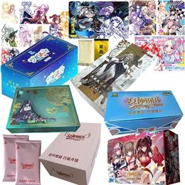 Card Games Goddess Storey Feast Collection s Waifu Box Anime Figures Child Kids Birthday Gift Game Table Toys For Family Christmas 220924