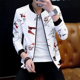 Men's Jackets Spring Autumn Bomber Zipper Jacket Male Casual Streetwear Hip Hop Slim Fit Pilot Coat Men Clothing M 3XL XXXL 220927