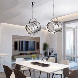 Pendant Lamps Custom LED Chandelier Lighting Industrial Wind Stainless Steel Bedroom Living Room Restaurant Lights