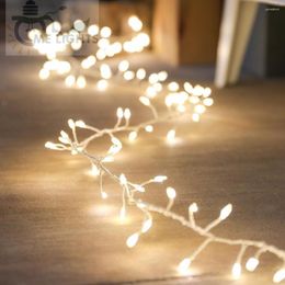 Strings LED Cluster String Lights 10 Metres 300 Copper Fairy Party Outdoor For Holiday Garland Bedroom Living Room Decoration
