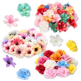 Decorative Flowers Faux Flower Heads Silk Artificial Plum Blossom Diy Fake Mini For Crafts Assorted Daisy Roses Craft Sup Carshop2006 Amayi