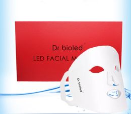 pdt led facial mask skin rejuvenation electric red blue yellow 7 coloros photon therapy face shield at home