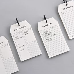 Notes Mini Loose leaf Notebook Cute Ring Buckle Environmental Word Book Card Tearable Notepads Kawaii Memo Pad No Stickiness 220927