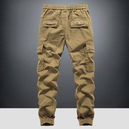 Pantaloni Cargo Moda Uomo Casual Harajuku Harem Pant Nuovi Pantaloni Hip Hop Streetwear da Uomo Pantaloni Tattici Militari Multi-Tasca