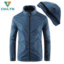 Women's Jackets CHILYN UPF50 Sun Protection Unisex Camping Hiking Jacket Windbreaker Breathable Jacket Fishing Outdoor Quick Dry Thin Coat 220926