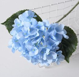 Decorative Flowers Simulation Hydrangea Bouquet Home Decor Wedding Bridal Bouquet Auditorium Hotel Desktop Flower Arrangement GC1643