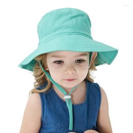Hats Summer Baby Sun Hat Children Outdoor Neck Ear Cover Anti UV Protection Beach Caps Boy Girl Swimming For 0-3Years