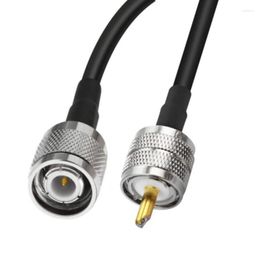 Lighting Accessories JXRF Connector PL259 UHF Male To TNC RG58 50ohm Coaxial Cable CB Antenna Extension Adapter Pigtail