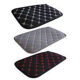 New Car Armrest Mat Cover Pad Protector Flax Fabric Decoration console central universal refacciones para carros