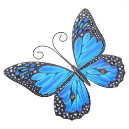 Decorative Figurines Metal Butterflies Wall Art Home Craft Garden Decoration