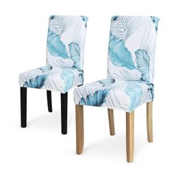 Chair Ers Pattern Stretch For Dining Room Set Of 2 Printed Stretchable Sliper Washable Removable Kitchen El Restaurant Cere Bdesports Amuiu