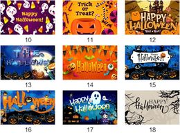 Halloween Banner Background Flags Horror Theme Party Decorations Lantern Pumpkin House Flag GWB15764