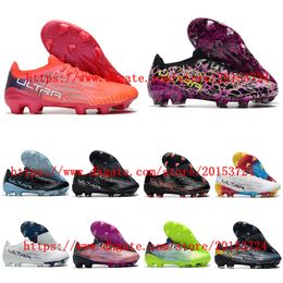 Mens Soccer shoes ultra 13 city FG Cleats Crampons de Football Boots scarpe calcio Breathable Neymar Jr.