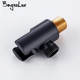 Other Faucets Showers Accs Black Round Brass Wall Mounted Bathroom Faucet Replacement Shower Stand 220927