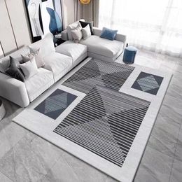 Carpets Nordic Geometric Living Room Rug Table Floor Mat Absorbent Non-slip Rugs Bathroom Carpet Kids Bedroom Large Area