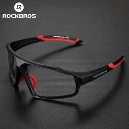 Outdoor Eyewear ROCKBROS Bike Sunglass Photochromic Polarized Glasses Sports Men's Women Sunglasses MTB Road Bicycle Eyewear Protection Goggles T220926