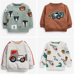Pullover Quality Brand Terry Cotton Abbigliamento per bambini Infant Babe Kids Boy Maglione Felpe con cappuccio Felpe T-shirt Neonati maschi Vestiti 220924