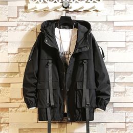 Women's Jackets Hooded Spring Causal Windbreaker Women Coats Zipper Ribbons Sportswear Bomber Famale 220926