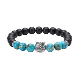 Charm Bracelets 8mm Women Fashion Hematite Natural Jade Adjustable Bracelet Design Hand String Weaving Pull Jewelry Gift