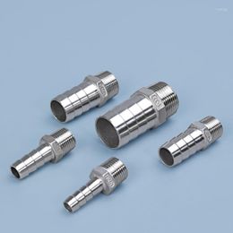 Watering Equipments High Quality 1/2" 3/4" 1" NPT Male Thread 304 Stainless Steel Connector Durable Garden Hose Fittings 1PCS
