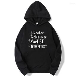 Men's Hoodies Men's & Sweatshirts Casual Streetwear Men Funny Dentist Tooth Dental Hipster Tracksuit Pullover Autumn Winter Hooded