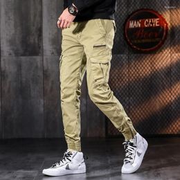 Men's Pants Men's VIANKANIFashion Tactical Cargo Men Sport Joggers Casual Streetwear Hip Hop Slim Fit Trousers Trainingspak Mannen