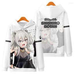 Men's Hoodies Men's & Sweatshirts Women Hoodie HOLOLIVE VTuber Shishiro Botan 3d Print Anime Men Sweatshirt Kid Hip Hop Sexy Girl Hoody