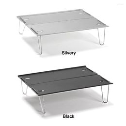 Camp Furniture Mini Folding Table Aluminium Outdoor Camping Picnic Household Portable Desk Accessories