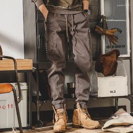 Men's Jeans 2022 Fashion Streetwear Men Clothing Wide Leg Pants Male Loose Fit Casual Cargo Denim Trousers Joggers A01