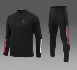 Inter Miami CF Men's Tracksuits autumn and winter outdoor leisure training suit children jogging Leisure sports suit home suit