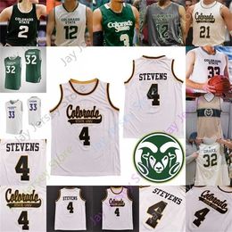 Mitch Custom Colorado State Basketball Jersey NCAA College Isaiah Stevens Nico Carvacho David Roddy Adam Thistlewood Kendle James Moore Rivera