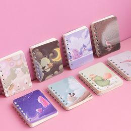 Notepads A7 Loose Leaf Notebook Diary Lined Notebooks Diaries Kawaii Student planner School Office Supplies 85X105MM 1pcs 220927