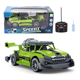 Wholesale factory direct sale Electronics children spray with LED light remote control electronic toy model racing car