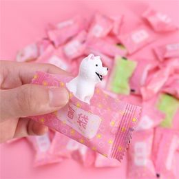 Plush Dolls 1015PCS Cute Mini Simulation Animal Blind Box Toys Action Surprise Play Figures Fake Candy Blind Bag For Kids Gifts 220923