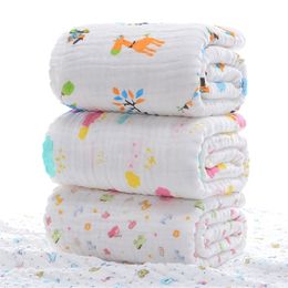 Blankets Swaddling Swaddle Muslin born Wrap for Child Kids Boys Girls Bedding Bath Towel Cotton Stroller Cover Infant 220927
