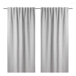 Curtain 2 Full Shading Cloth 1.45x2.5m Modern Living Room Finished Solid Colour Bedroom Window Shutter