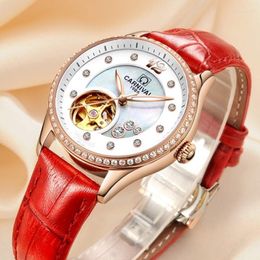 Wristwatches Relojes Para Mujer MIYOTA Movement Automatic Watch For Women Sapphire Glass Waterproof Luminous Watches 2022