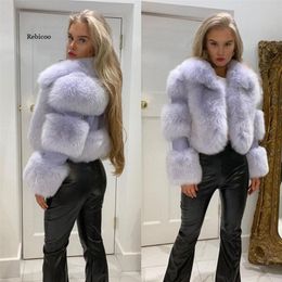 Frauen Pelz Faux Jacke Mantel Kragen Winter Frauen Kleidung Hohe Qualität mantel Verdicken Warme Lange s Weibliche 220927