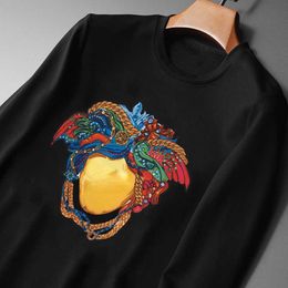 Men's Hoodies & Sweatshirts designer 22ss mens sweatshirt hoodie vers Pullover sweater Medusa Print Long Sleeve tshirt women casual 4xl 0H7Y